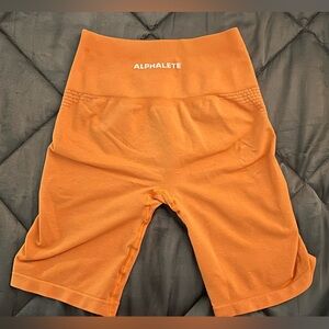 Alphalete biker shorts